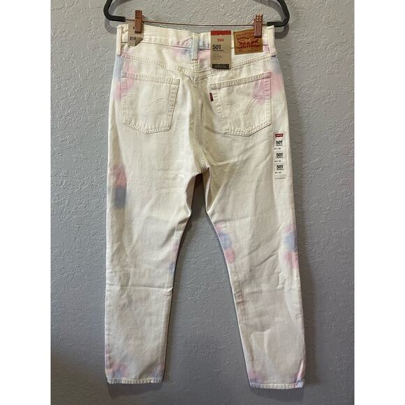 Levi's 501 Original High Rise Straight Leg Jeans Size 29x30 NWT - Picture 5 of 9